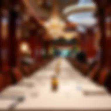 Culinary Delights: Dining at MGM Properties Elegant dining area within an MGM hotel