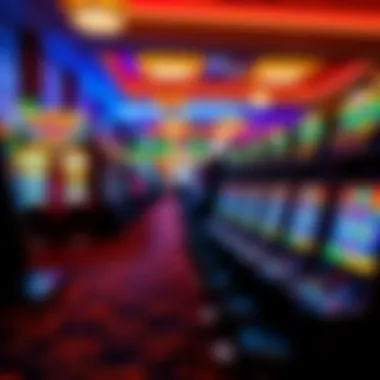 The Heart of Entertainment: MGM Gaming Experience Vibrant gaming floor filled with unique slot machines