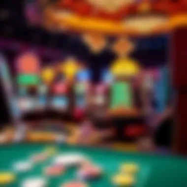 Diverse Online Casino Games Available in New Jersey A digital landscape showcasing various online casino games