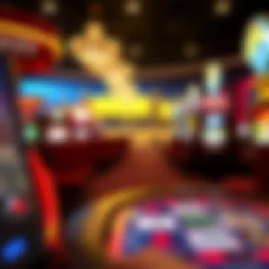 A captivating view of 777 Casino's virtual gaming landscape