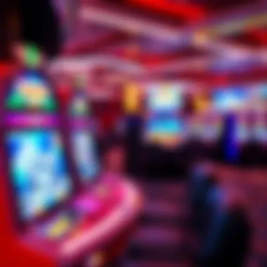 An innovative gaming setup showcasing technology in ocean-themed casinos