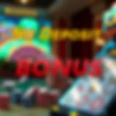 No Deposit Bonus Promotion An example of a no deposit bonus advertisement.