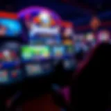 A vibrant online gaming interface showcasing various games.