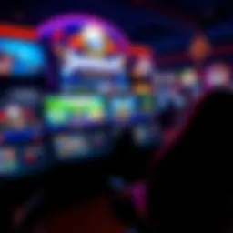 A vibrant online gaming interface showcasing various games.