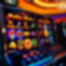 Vibrant online slot game interface showcasing various themes