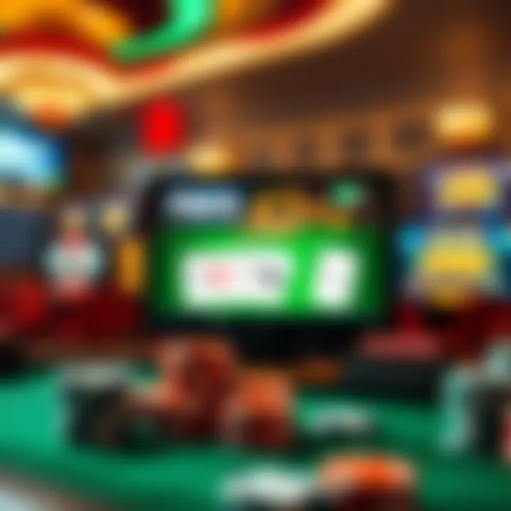 Variety of Poker Games Available An interface showcasing different poker game varieties.