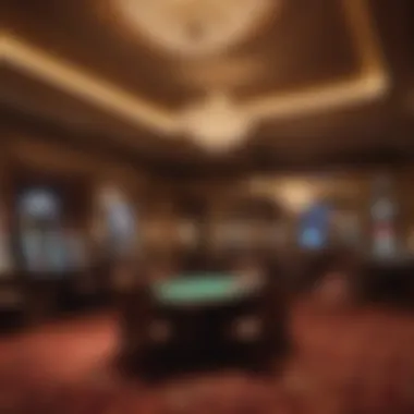 The luxurious interior of Jack Casino Cleveland