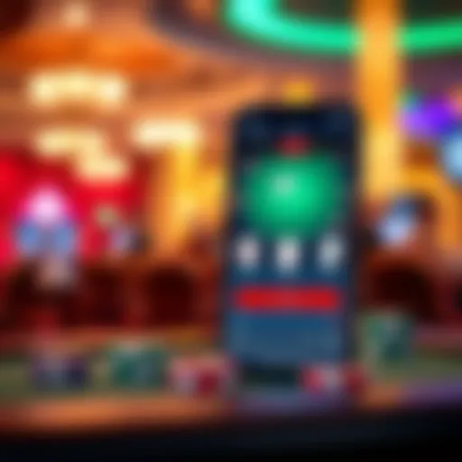 User-Friendly Design of PokerStars Play Money App Overview of the PokerStars Play Money app interface showcasing user-friendly design.