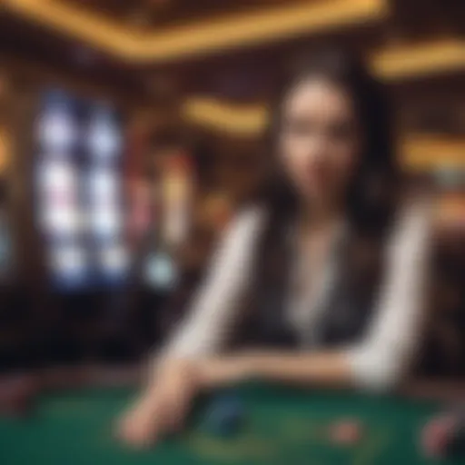 A modern online casino interface showcasing various games