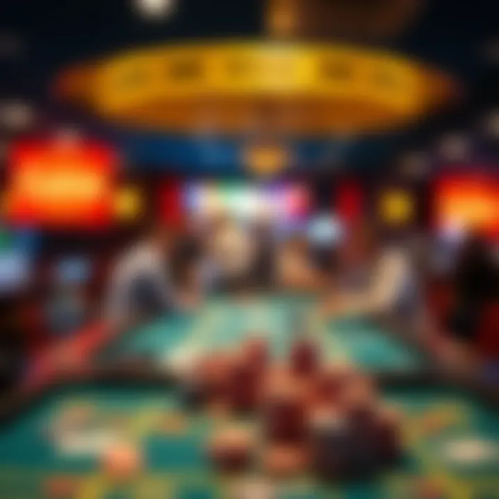 Online Gambling Culture and Promo Codes Abstract visual of online gambling culture and consumer behavior