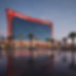 Stunning exterior view of Resorts World Las Vegas