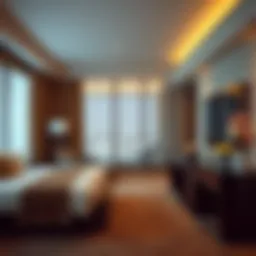 Luxurious hotel room in Las Vegas without resort fees