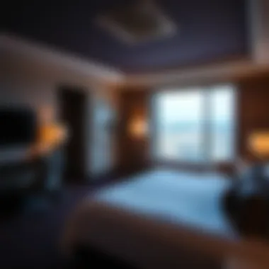 Cozy guest room with modern amenities and stunning views