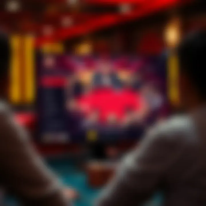 A user interface of an online platform for playing Shanghai Rummy, illustrating ease of access and social interaction.