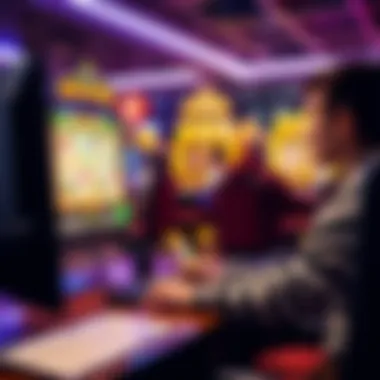 Gaming Experience on PC User enjoying Slotomania on a desktop setup