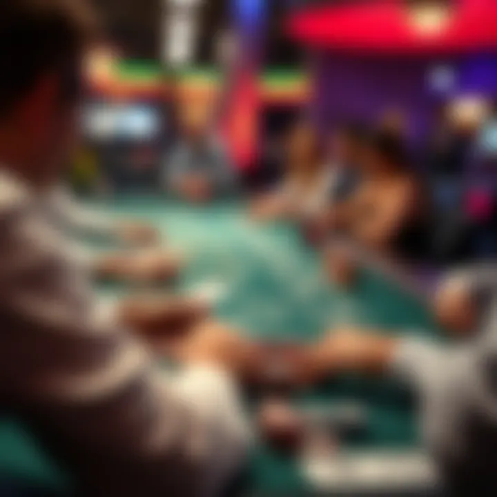 Illustration showcasing various strategies in Social 52 Poker