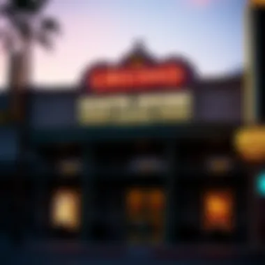 A historic casino facade that reflects the architecture of the region