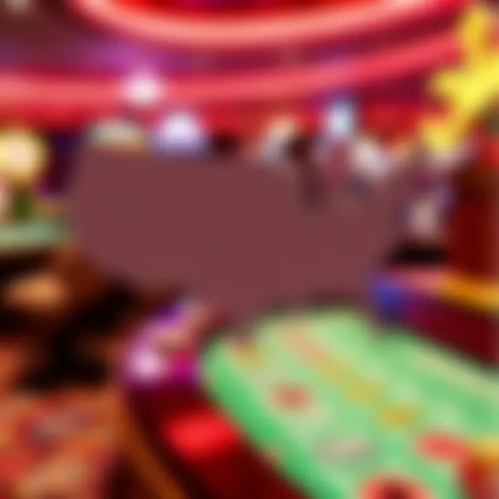 Map highlighting the states with the highest number of casinos