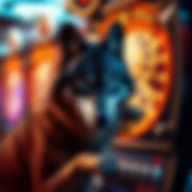 Gameplay mechanics showcased in 100 Wolves slot