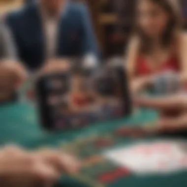 Immersive Gaming Experience An immersive gaming experience of blackjack on an iPhone