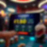 Exciting gaming interface showing potential earnings