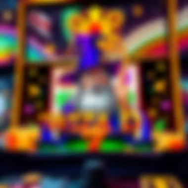 Engaging Gameplay of Cash Wizard Slot Gameplay screen of Cash Wizard