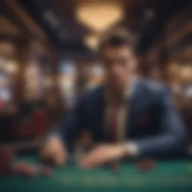 Psychology Behind Gambling Visual representation of psychological elements in gambling