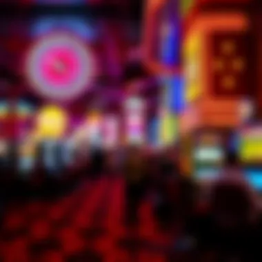 Vibrant atmosphere of Bossier City casino nightlife