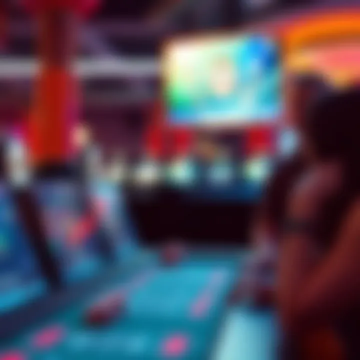 An innovative technology setup in a gaming environment