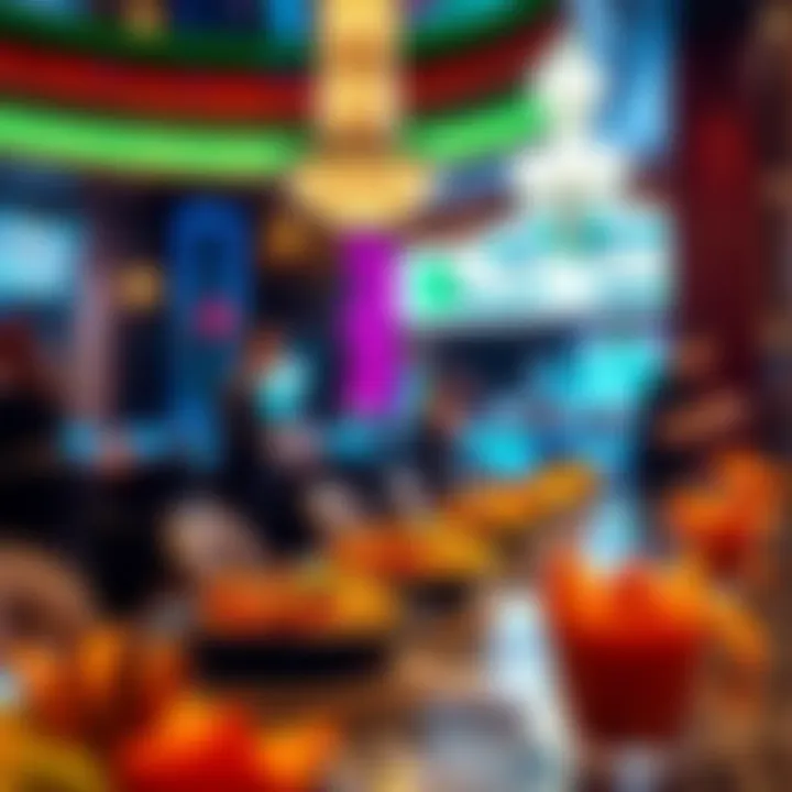 Gourmet culinary offerings at a top Las Vegas club