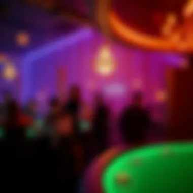 Exclusive event at an upscale Las Vegas nightclub