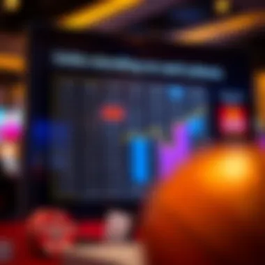 Graph illustrating odds and payout structures in lotteries