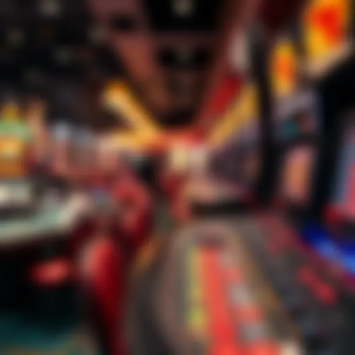 Variety of casino games showcasing options for players