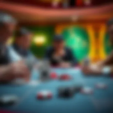 Teamwork in Spades card game