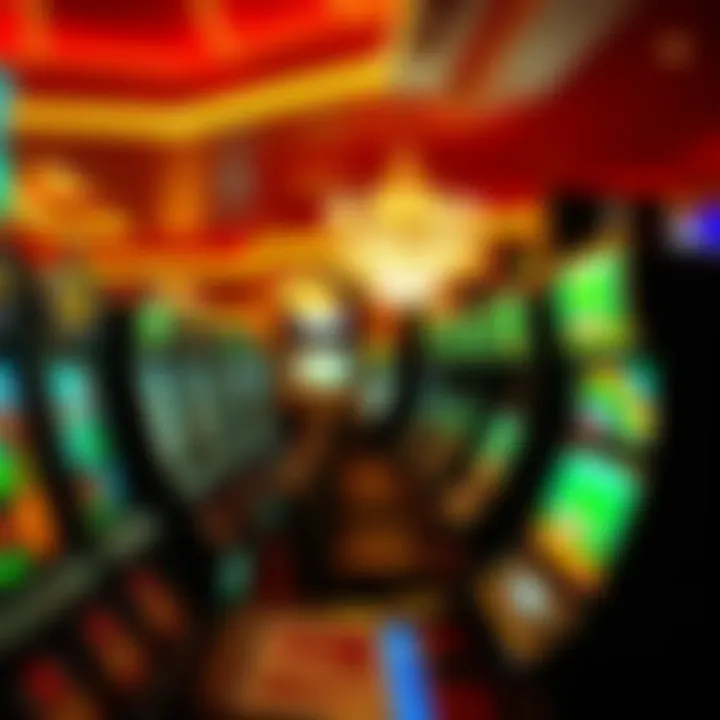 Historical photograph showcasing the evolution of gambling in Las Vegas