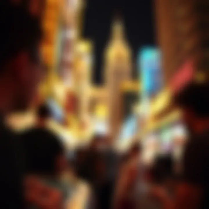 Illuminated Strip showcasing social dynamics within the gaming culture