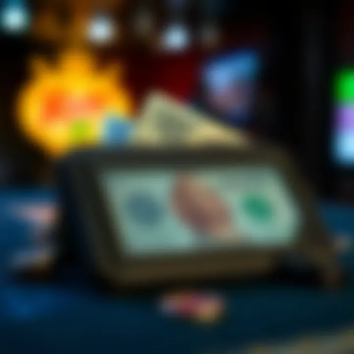 Digital Wallet for Online Gaming Earnings A digital wallet showcasing various online currencies