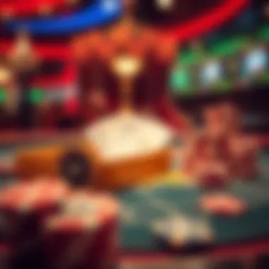 Benefits of No Deposit Bonuses A creative representation of the benefits of no deposit bonuses in gambling.