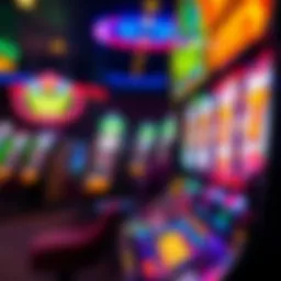 Detailed view of the Double Dollars Strike slot machine interface, showcasing its vibrant design.