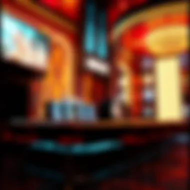 Cultural influence of the Mirage Bar within the casino environment