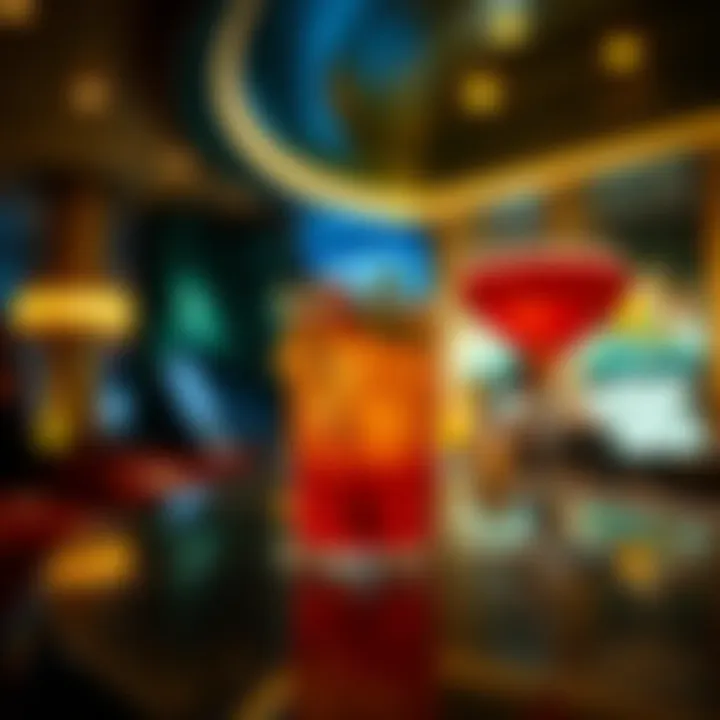 Exquisite cocktails highlighting the innovative beverage offerings