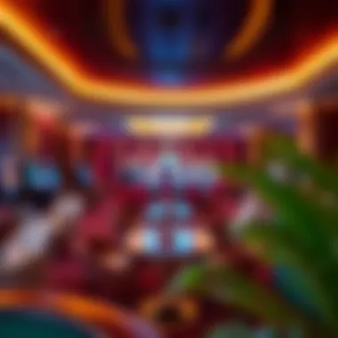 Relax and Recharge in the Casino A serene lounge area within the casino for relaxation between games