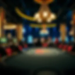 Elegant gaming table at Rivers Casino 55 Club