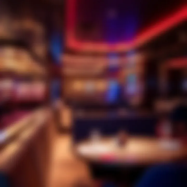 Luxurious lounge area for club members