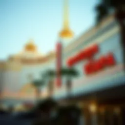 Iconic view of the Riviera Las Vegas showcasing its distinctive architecture