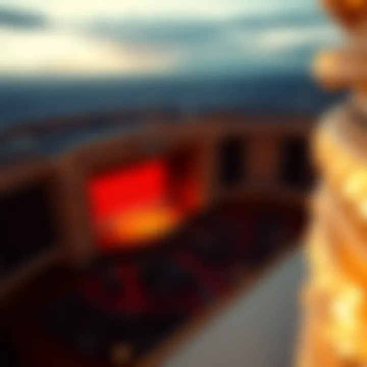 A stunning aerial view of the Wynn Las Vegas theater during a performance