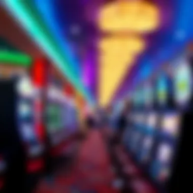 Bustling Slot Floor A bustling slot floor filled with diverse machines