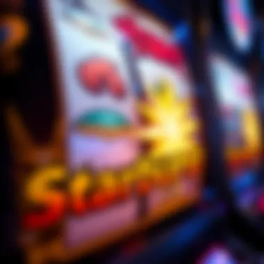 Bonus Features of the Starburst Slot Close-up of Starburst slot machine bonus features