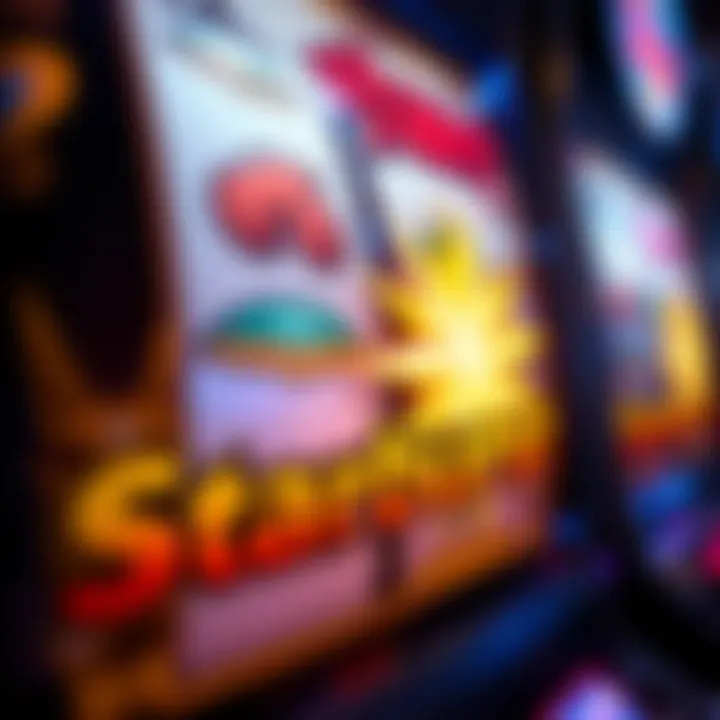 Bonus Features of the Starburst Slot Close-up of Starburst slot machine bonus features