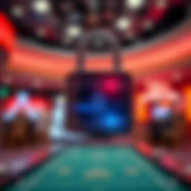 Security Measures in Casino Apps A secure digital lock symbolizing safety measures in casino apps